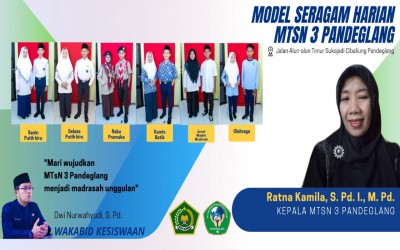 SERAGAM HARIAN SISWA MTsN 3 PANDEGLANG