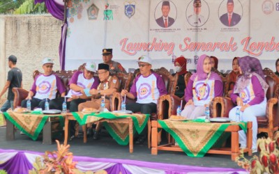 MTsN 3 Pandeglang Ikut Memeriahkan Launcing HAB